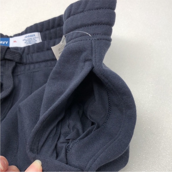 NEW Old Navy Joggers Navy Blue Men’s Size XL Sweatpants Loungewear - Picture 8 of 12